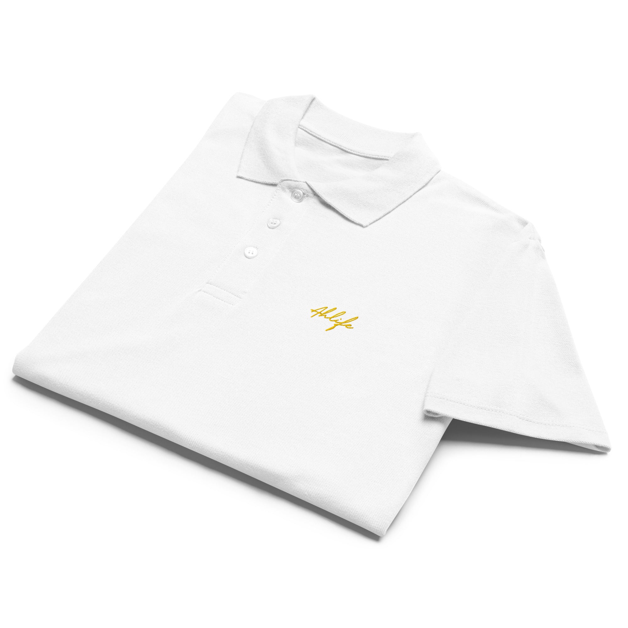 Unisex Timeless Piqué Polo —  Ahlife • Amber Gold