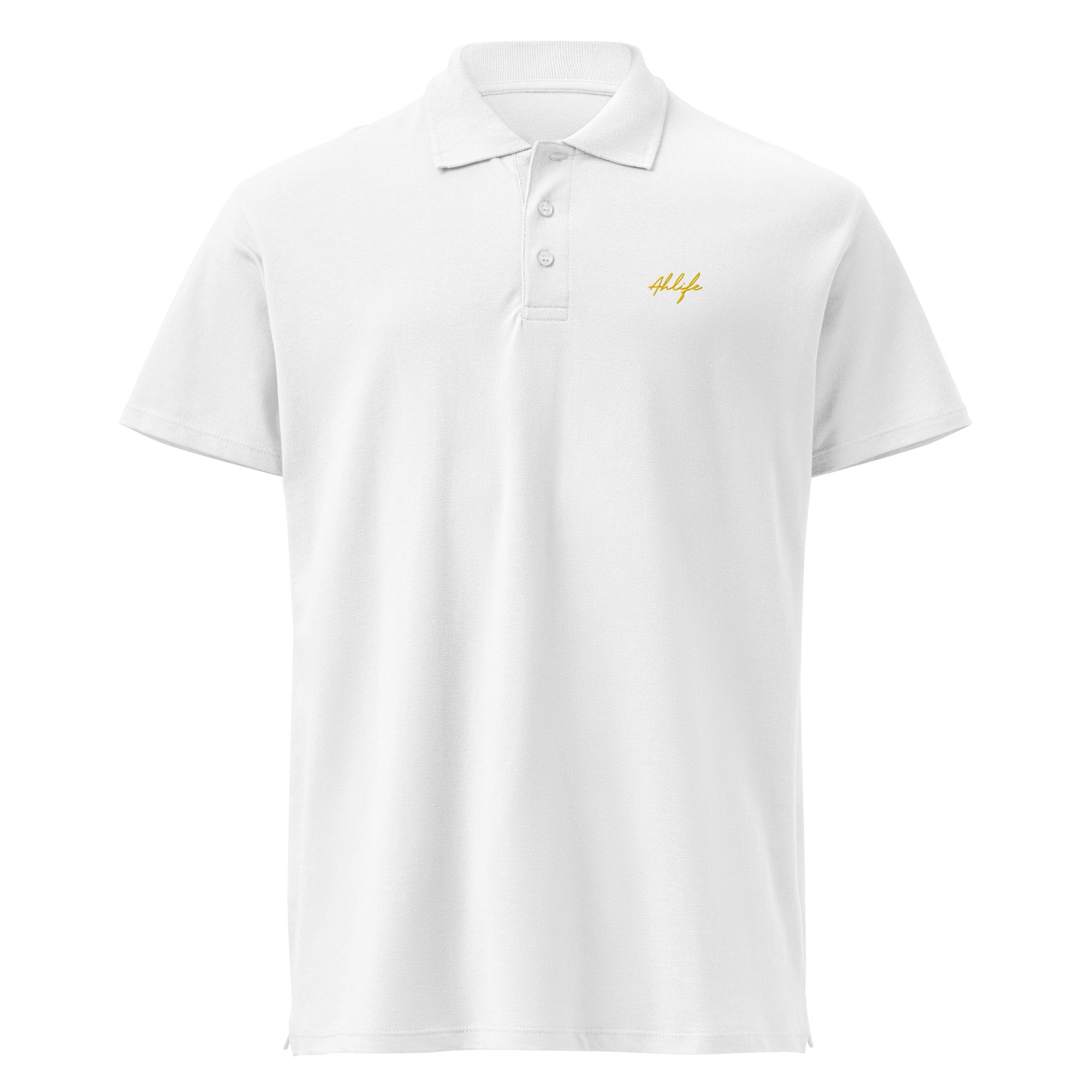 Unisex Timeless Piqué Polo —  Ahlife • Amber Gold