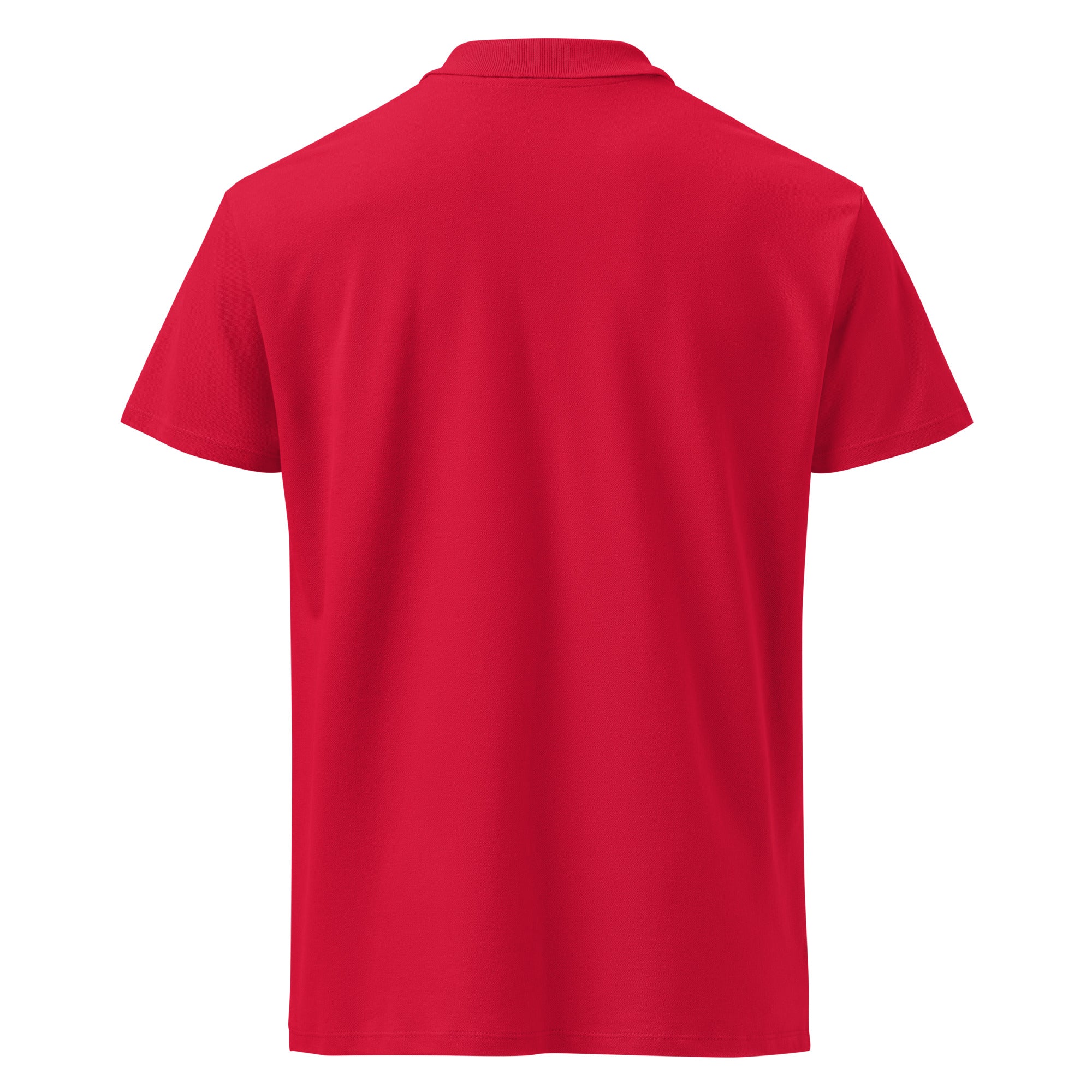 Unisex Timeless Piqué Polo —  Ahlife • Bordeaux Red