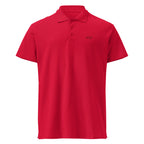 Unisex Timeless Piqué Polo —  Ahlife • Bordeaux Red