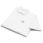 Unisex Timeless Piqué Polo —  Ahlife • Bordeaux Red