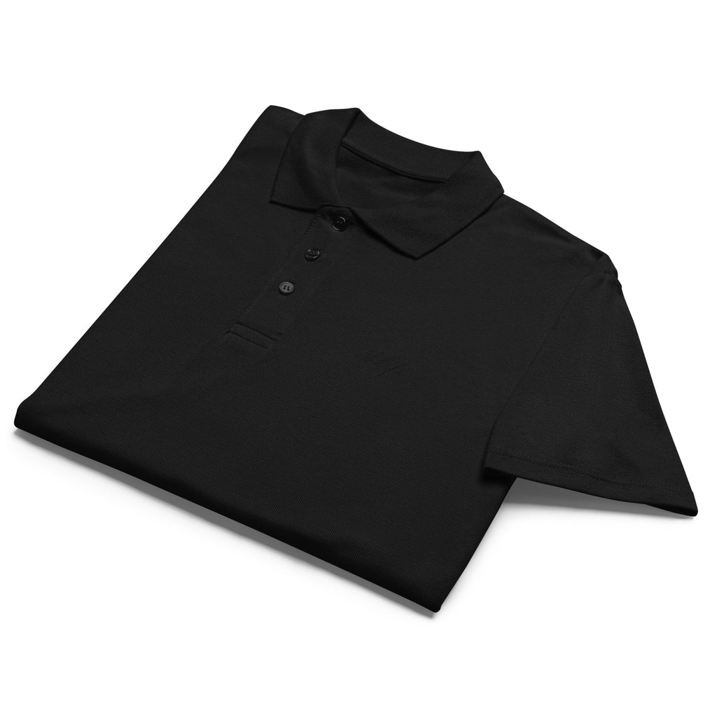 Unisex Timeless Piqué Polo —  Ahlife • Midnight Black