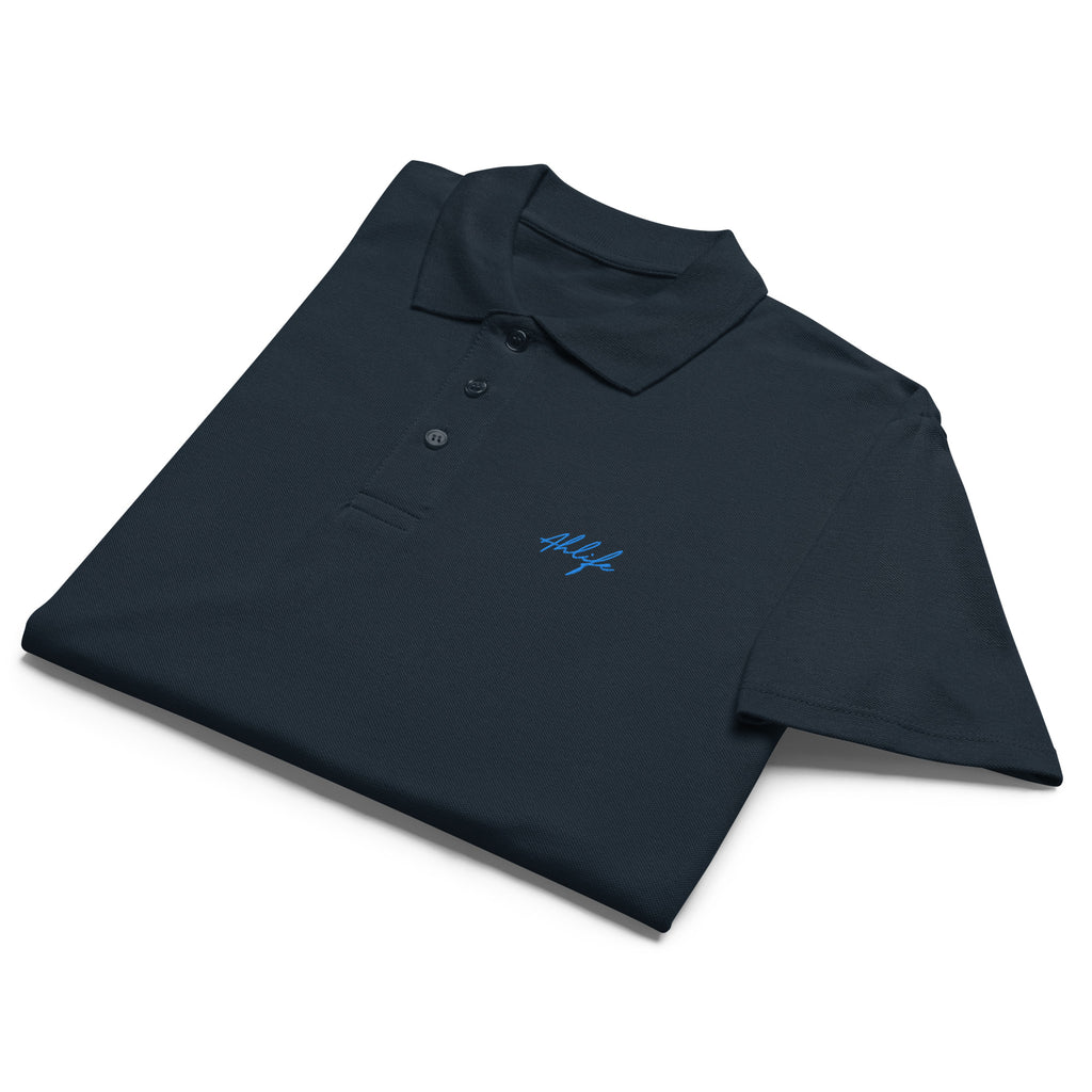 Unisex Timeless Piqué Polo —  Ahlife • Ocean Teal