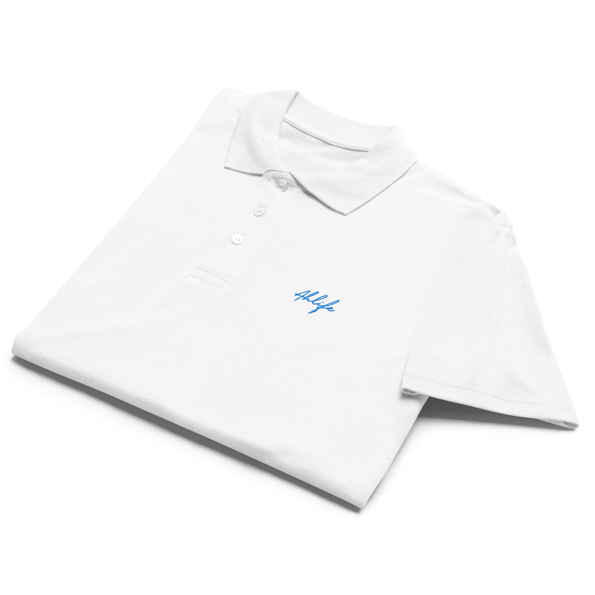 Unisex Timeless Piqué Polo —  Ahlife • Ocean Teal