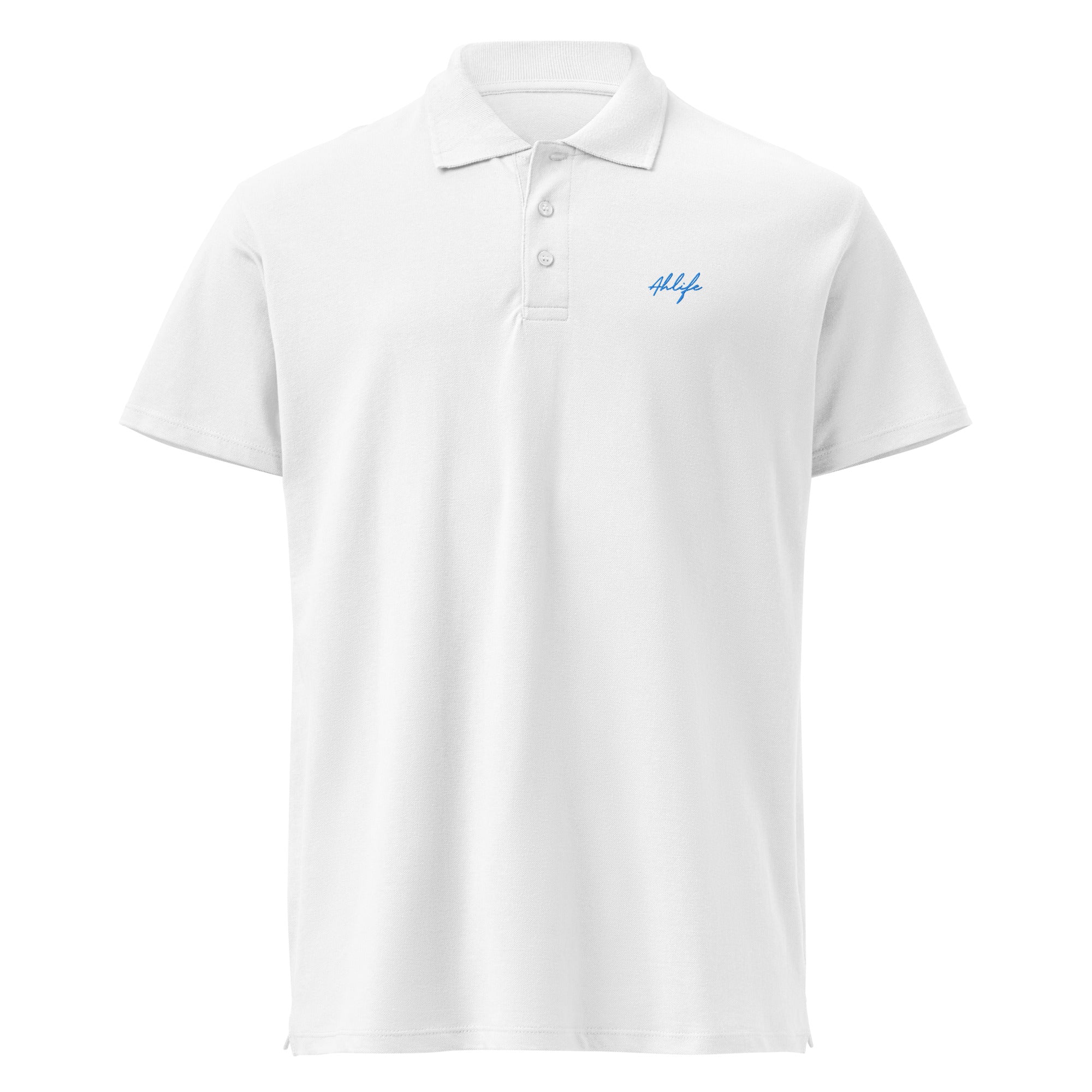 Unisex Timeless Piqué Polo —  Ahlife • Ocean Teal