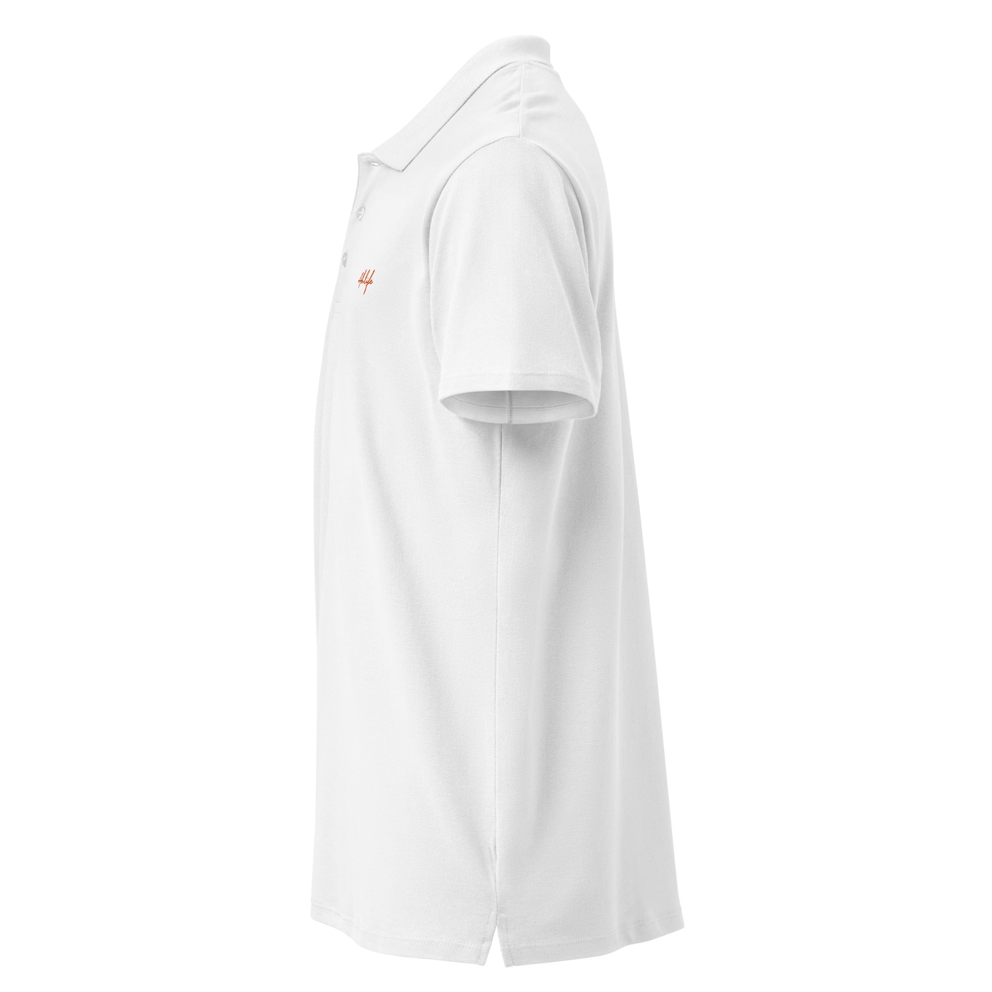 Unisex Timeless Piqué Polo — Ahlife • Solar Orange