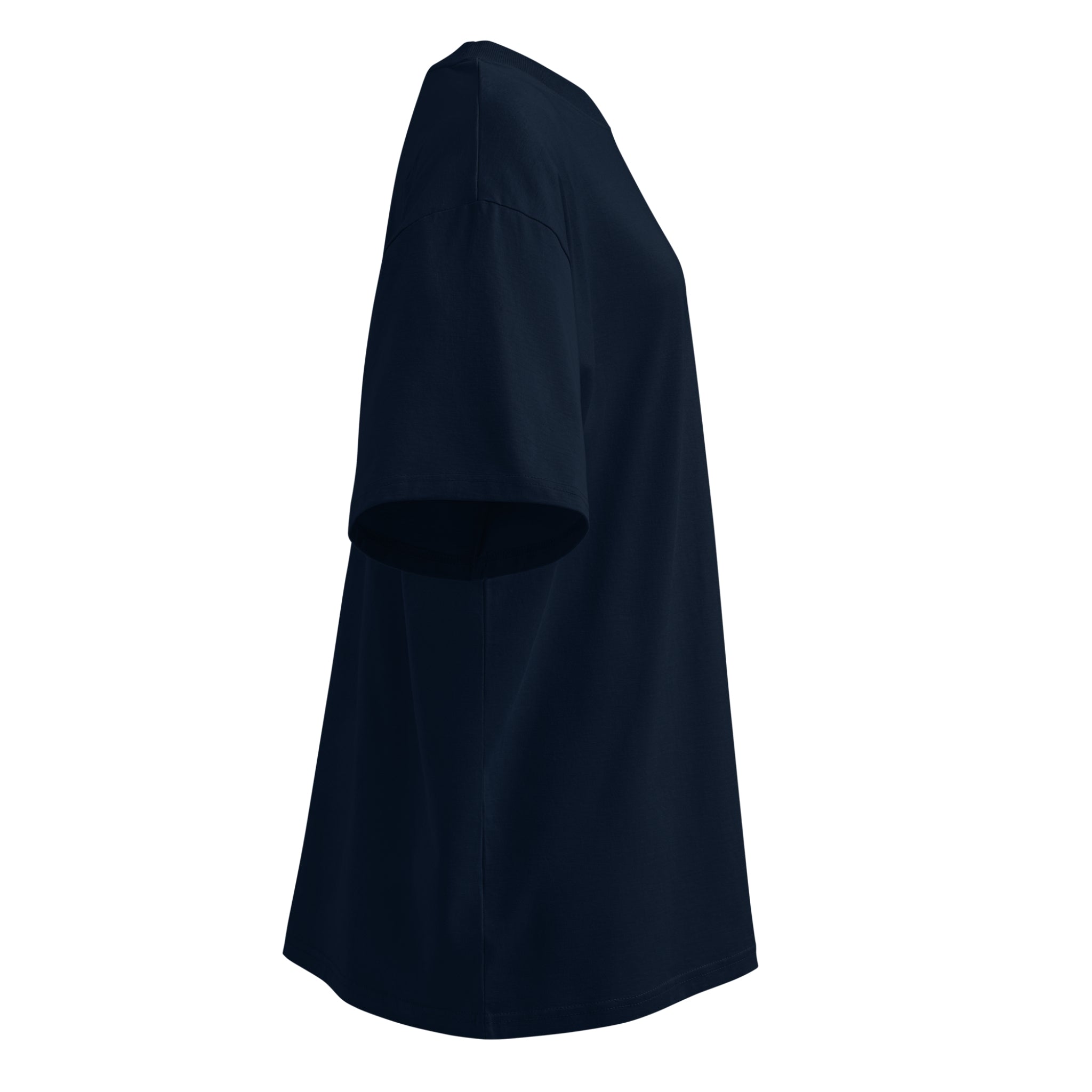 Women's Organic Oversized High Neck Tee — A • Edition