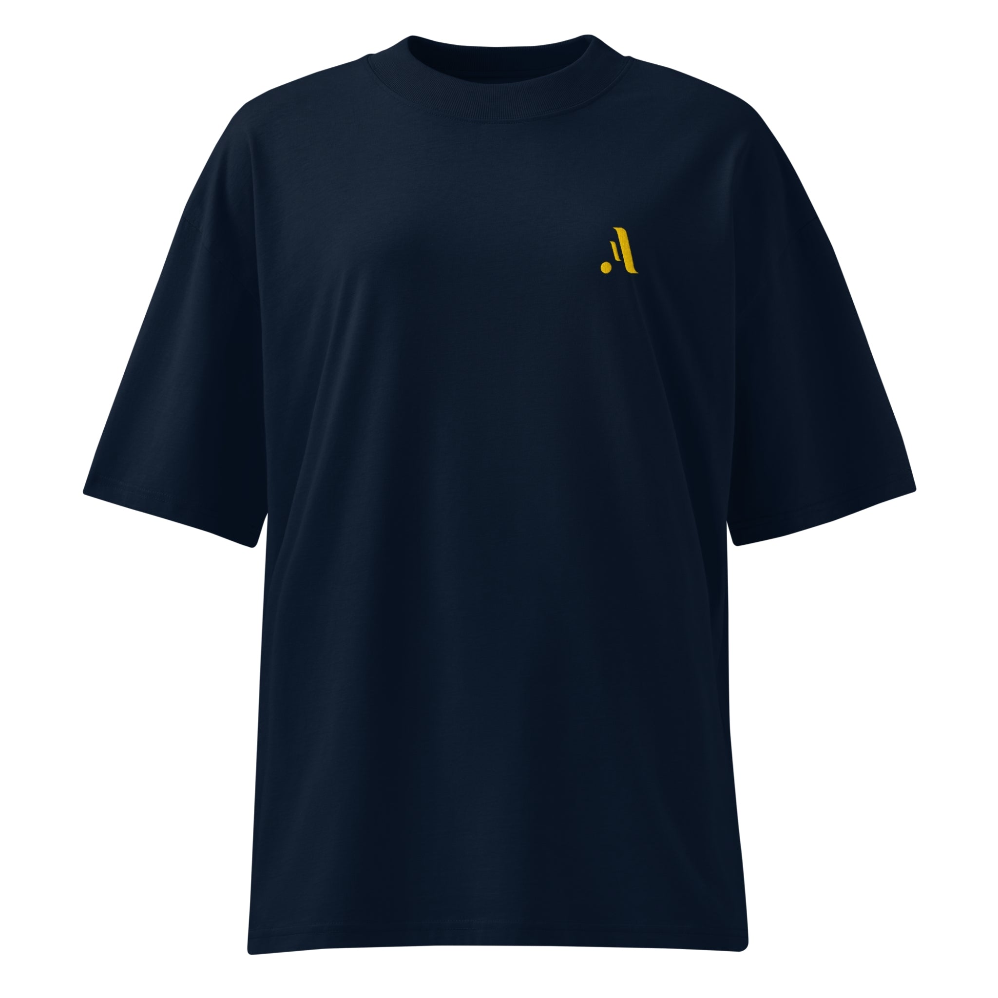 Women's Organic Oversized High Neck Tee — A • Edition