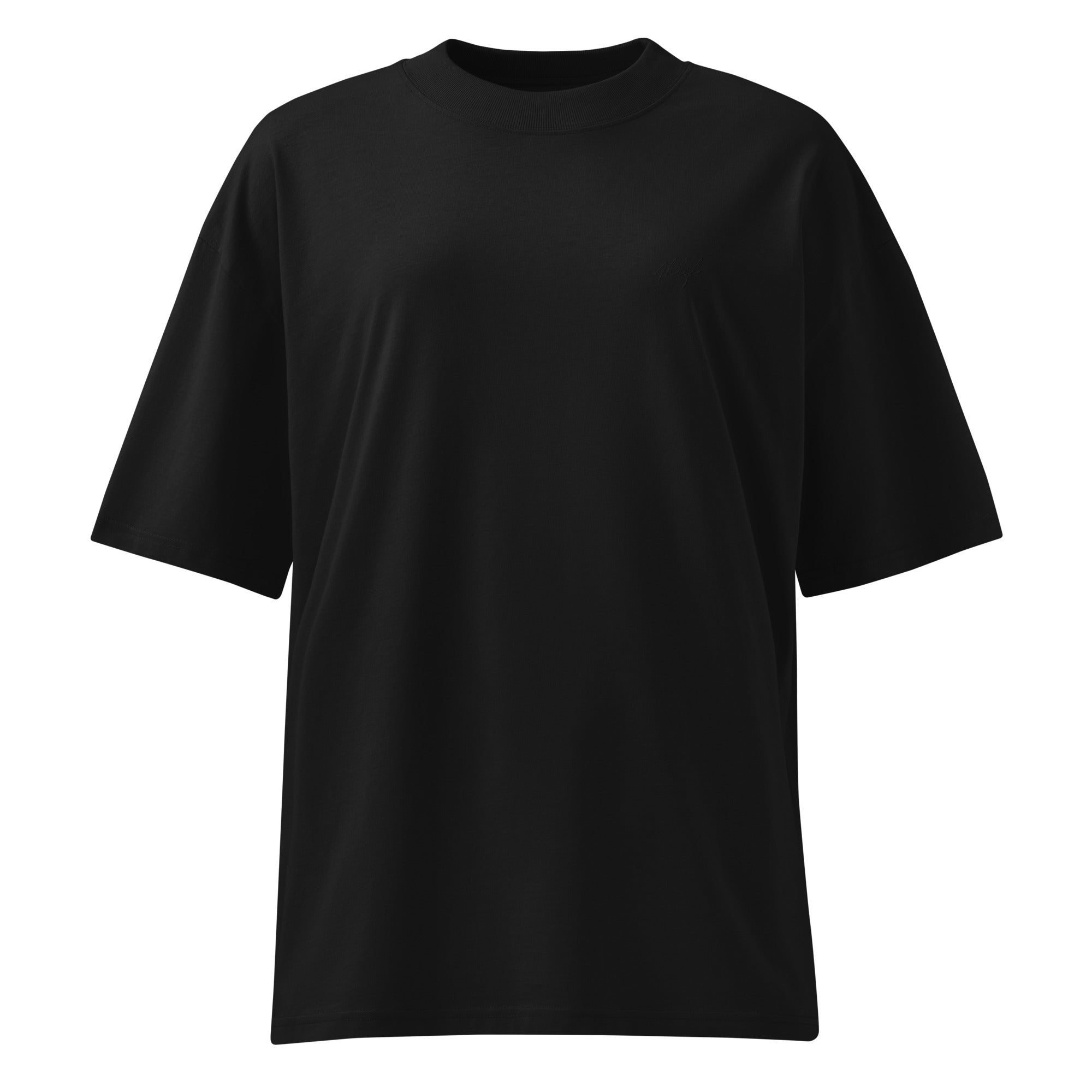 Women's Organic Oversized High Neck Tee — Ahlife • Edition