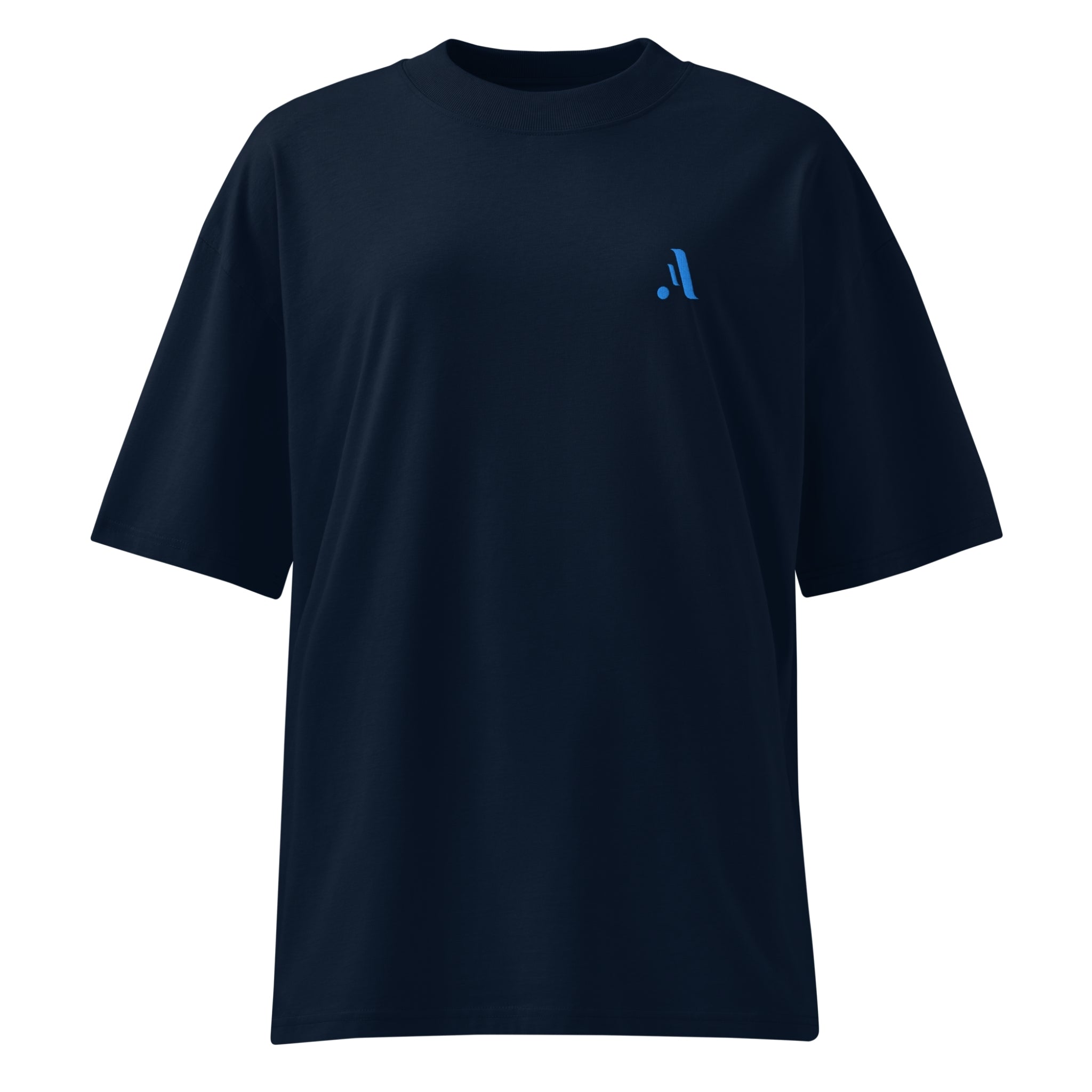 Women's Organic Oversized High Neck Tee — A • Edition