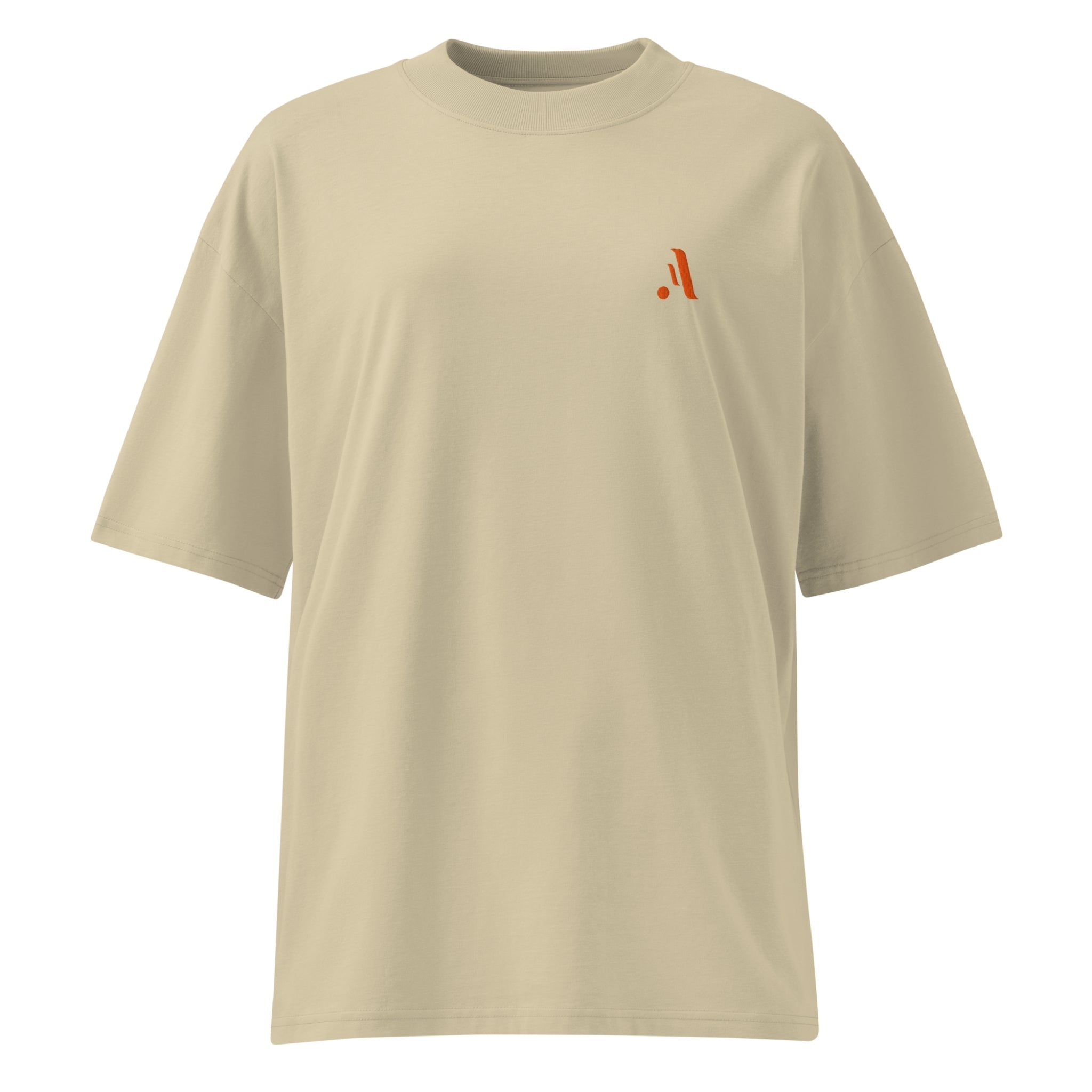 Women's Organic Oversized High Neck Tee — A • Edition