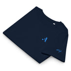 Women’s Organic Rib Neck Tee — A • Ocean Teal