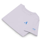 Women’s Organic Rib Neck Tee — A • Ocean Teal
