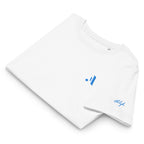 Women’s Organic Rib Neck Tee — A • Ocean Teal