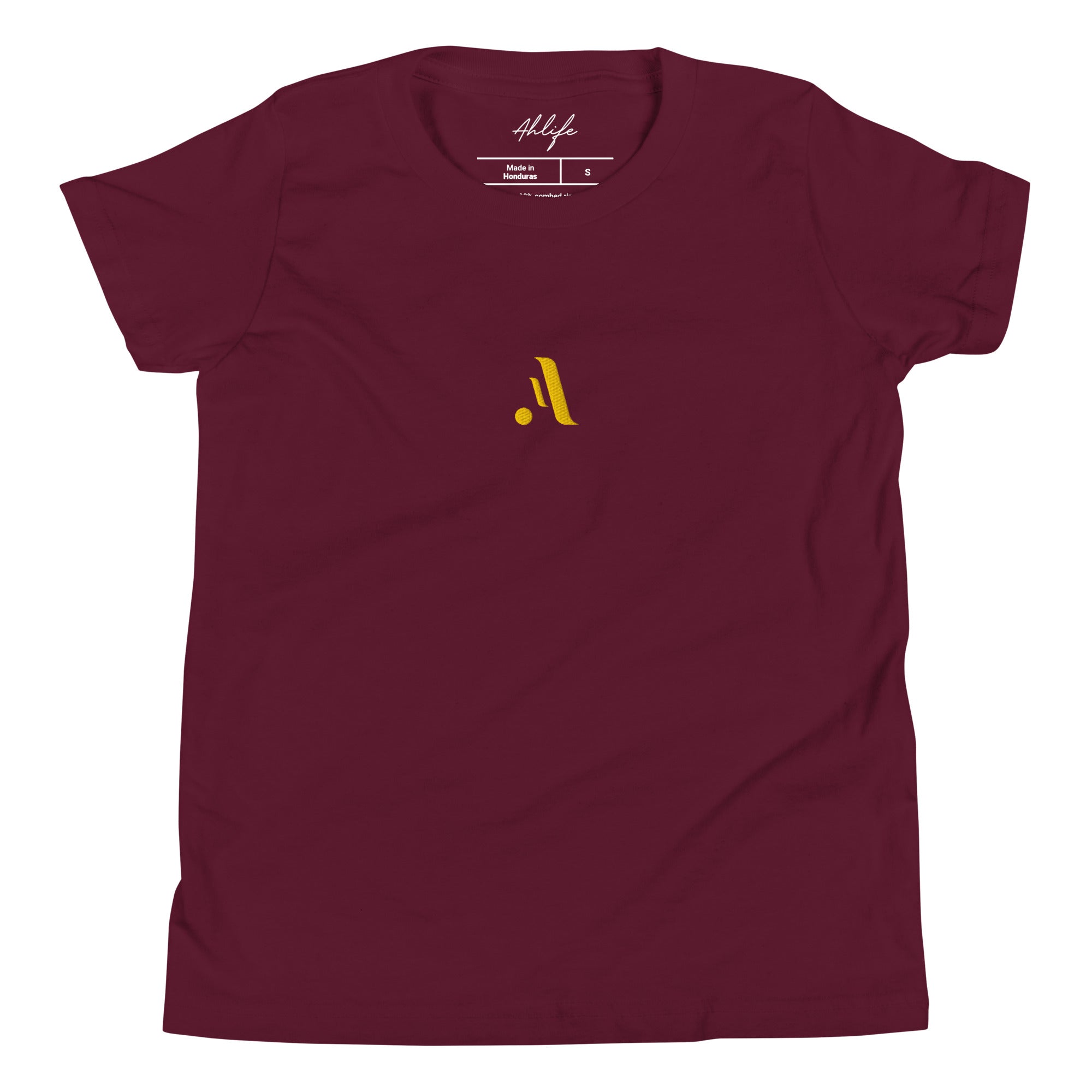 Youth Versatile Tee — A • Amber Gold