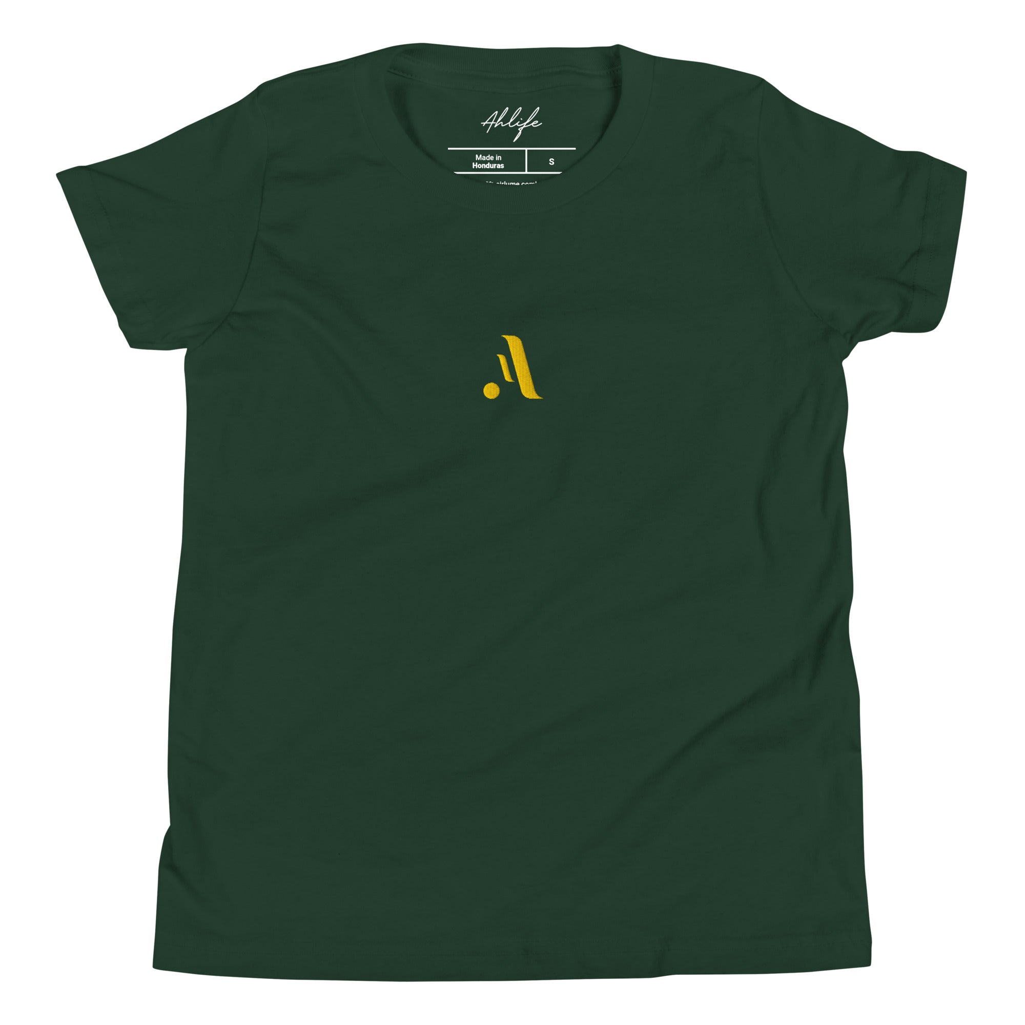 Youth Versatile Tee — A • Amber Gold