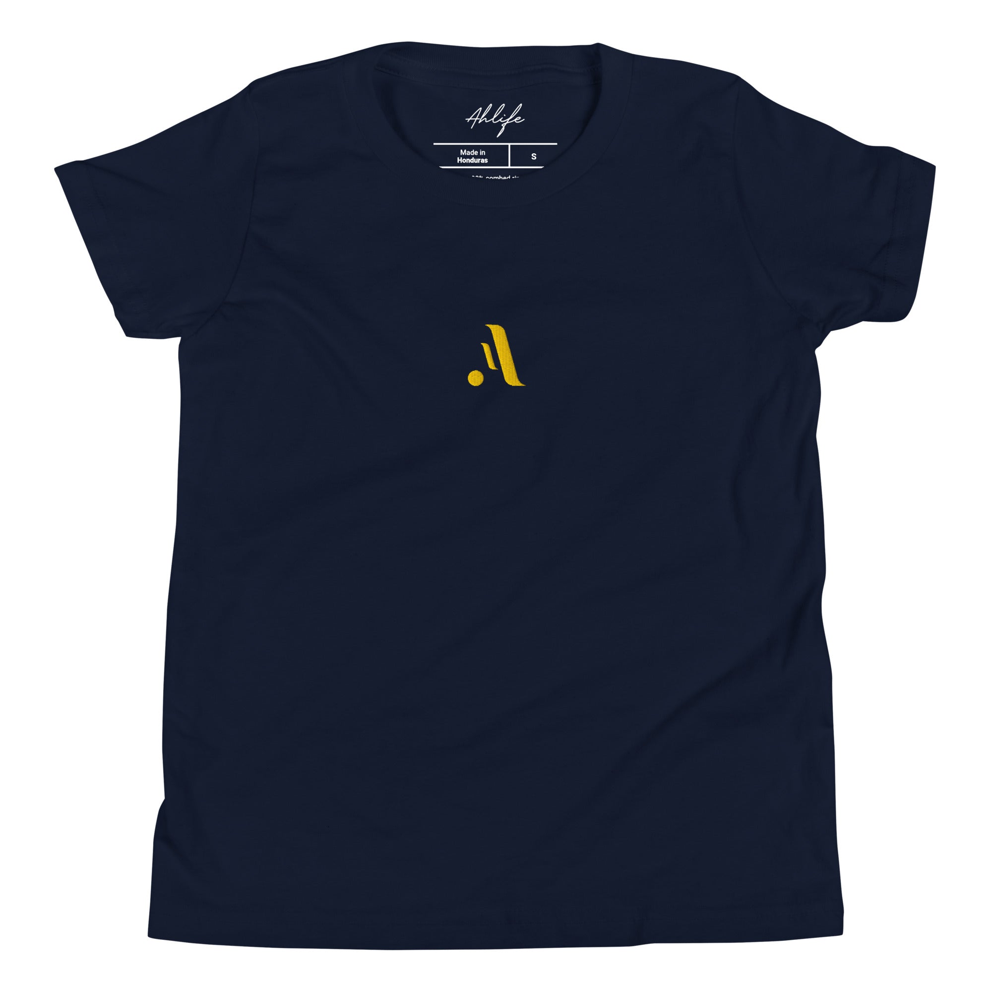 Youth Versatile Tee — A • Amber Gold