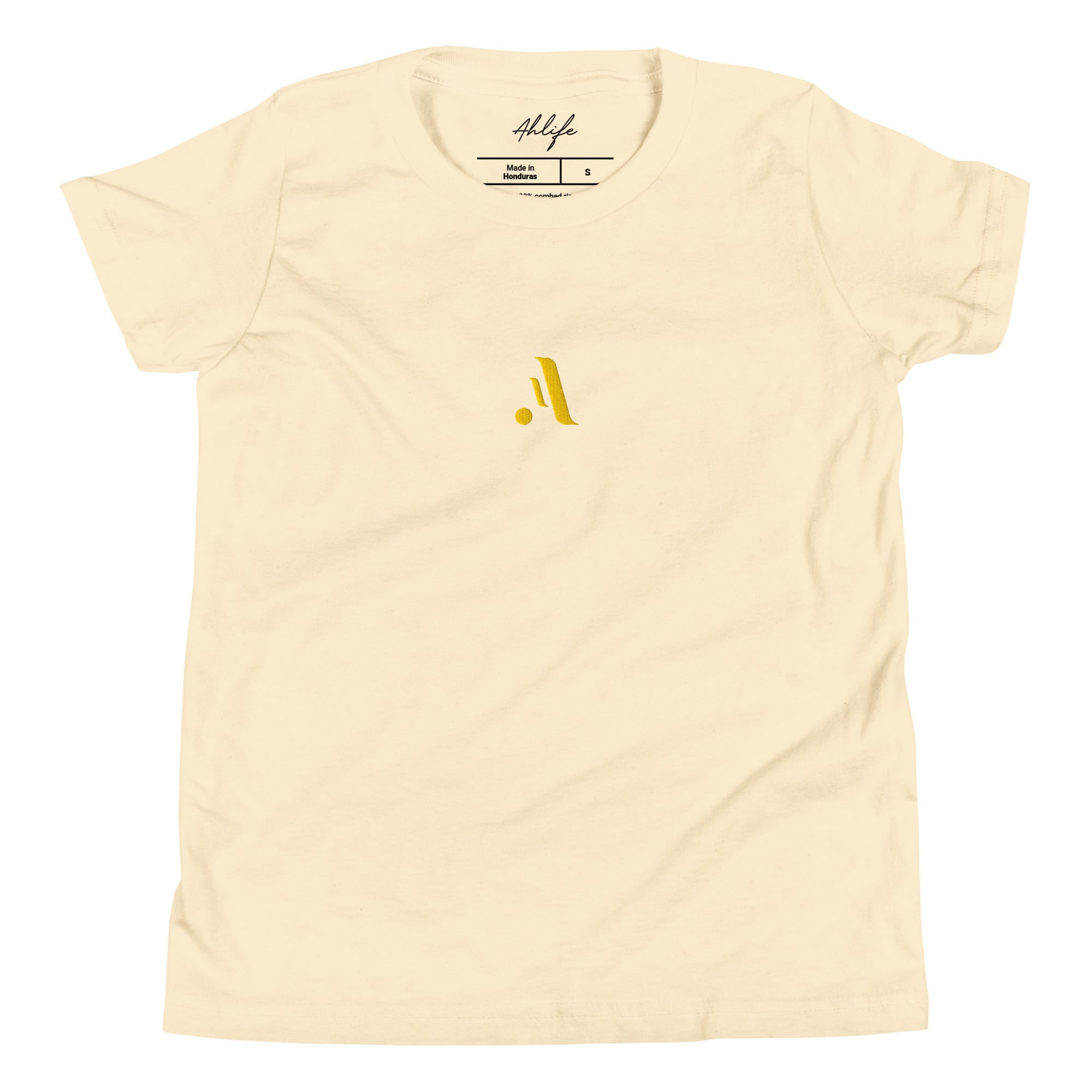 Youth Versatile Tee — A • Amber Gold