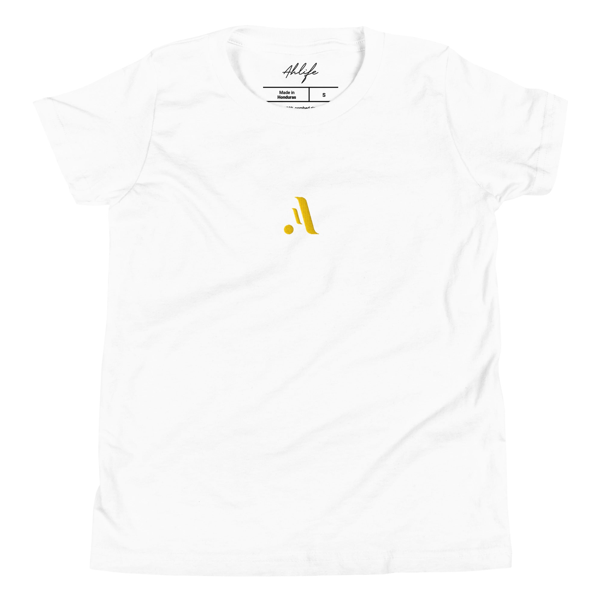 Youth Versatile Tee — A • Amber Gold