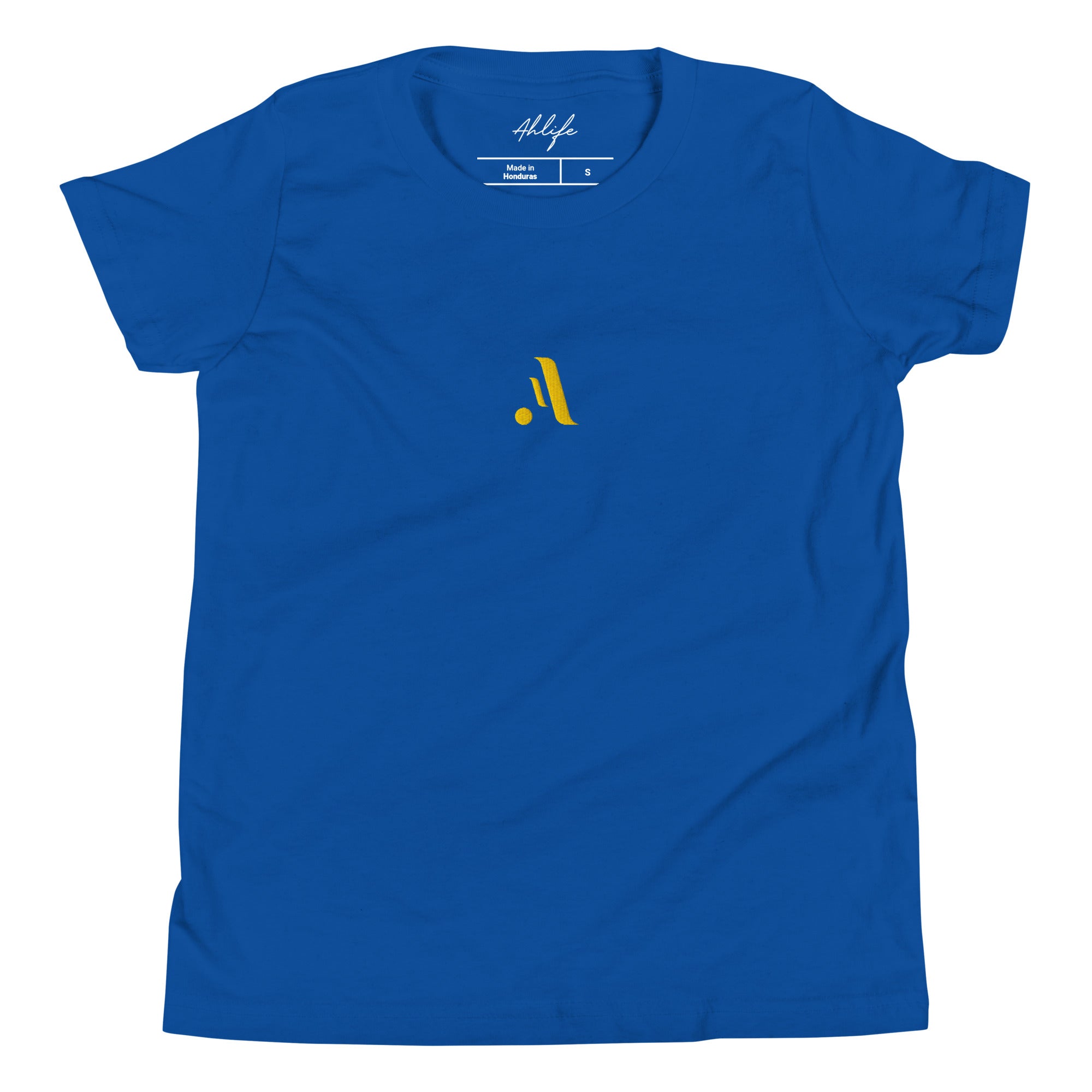 Youth Versatile Tee — A • Amber Gold