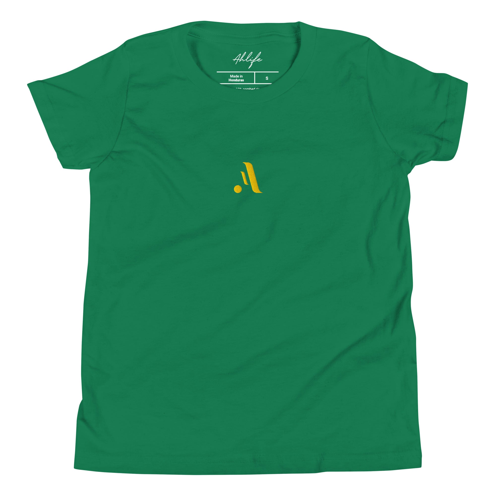 Youth Versatile Tee — A • Amber Gold