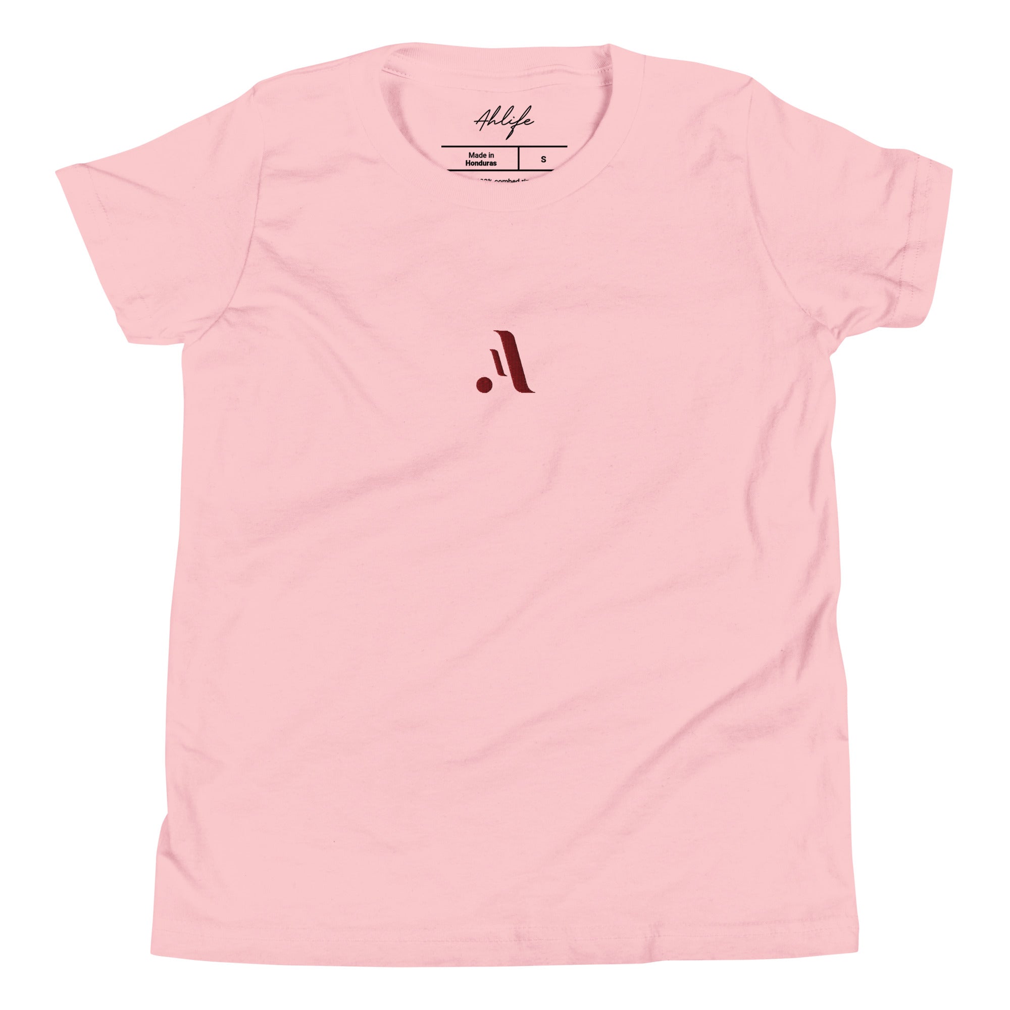 Youth Versatile Tee — A • Bordeaux Red