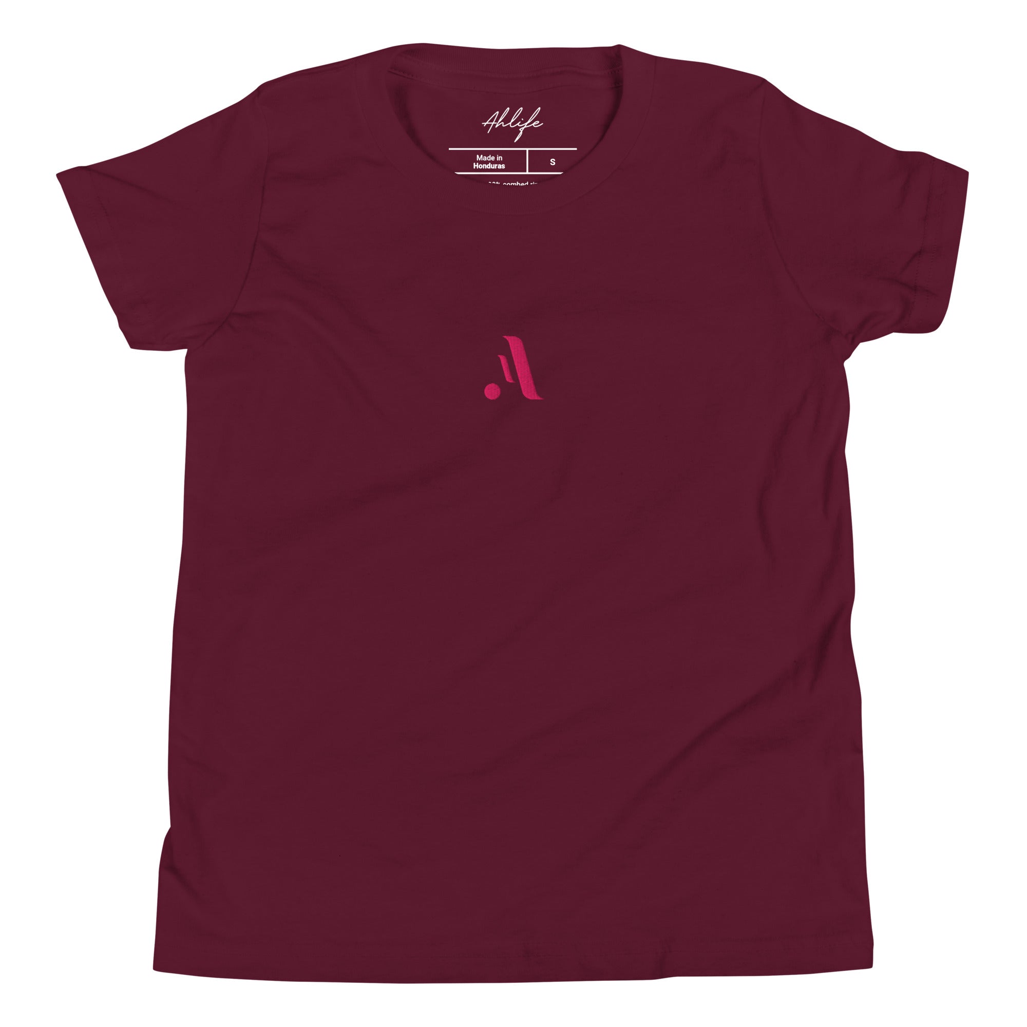 Youth Versatile Tee — A • Flamingo Pink