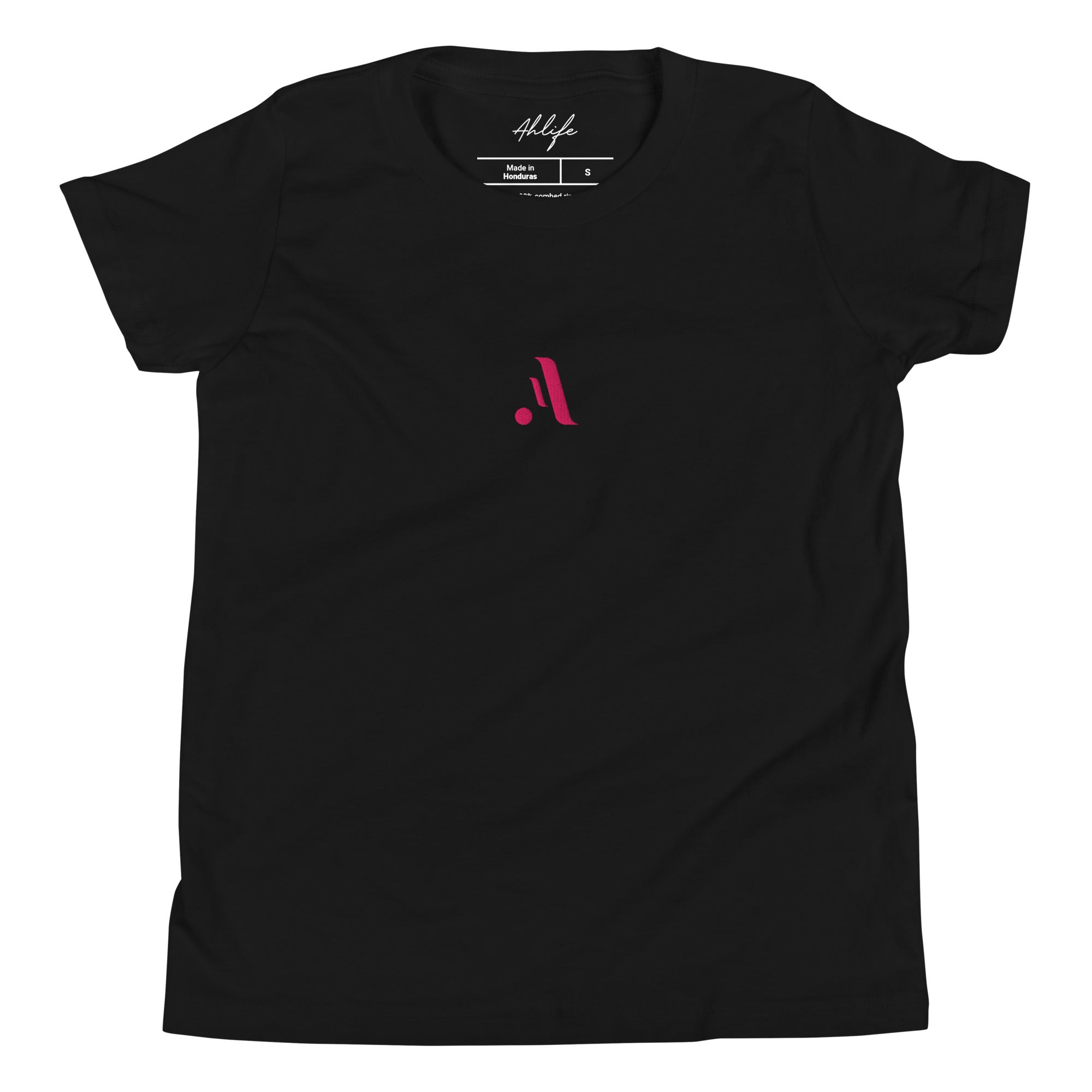 Youth Versatile Tee — A • Flamingo Pink