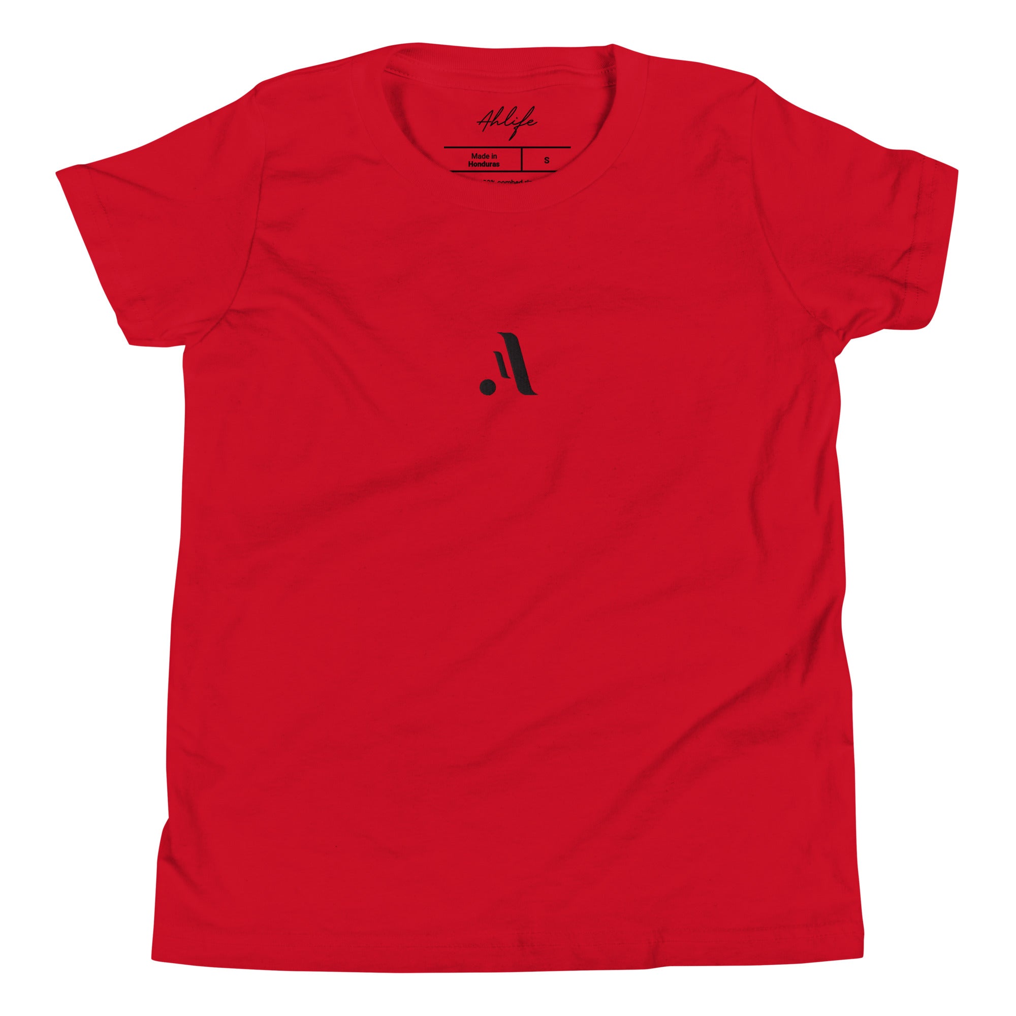 Youth Versatile Tee — A • Midnight Black
