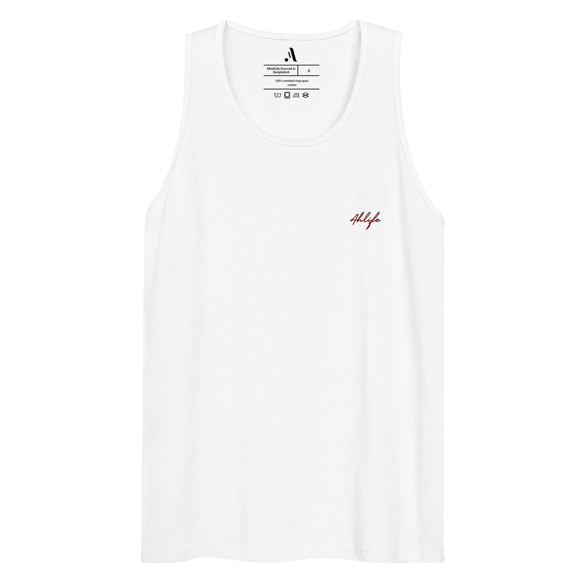 Men’s Active Tank Top — Ahlife • Bordeaux Red