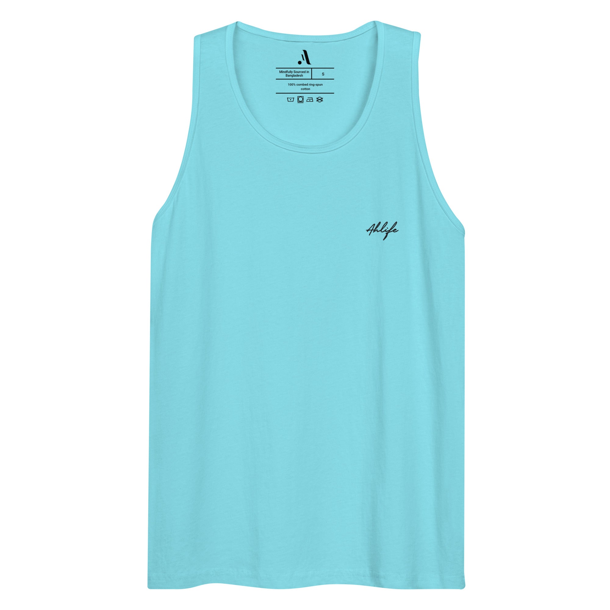 Men’s Active Tank Top — Ahlife • Midnight Black