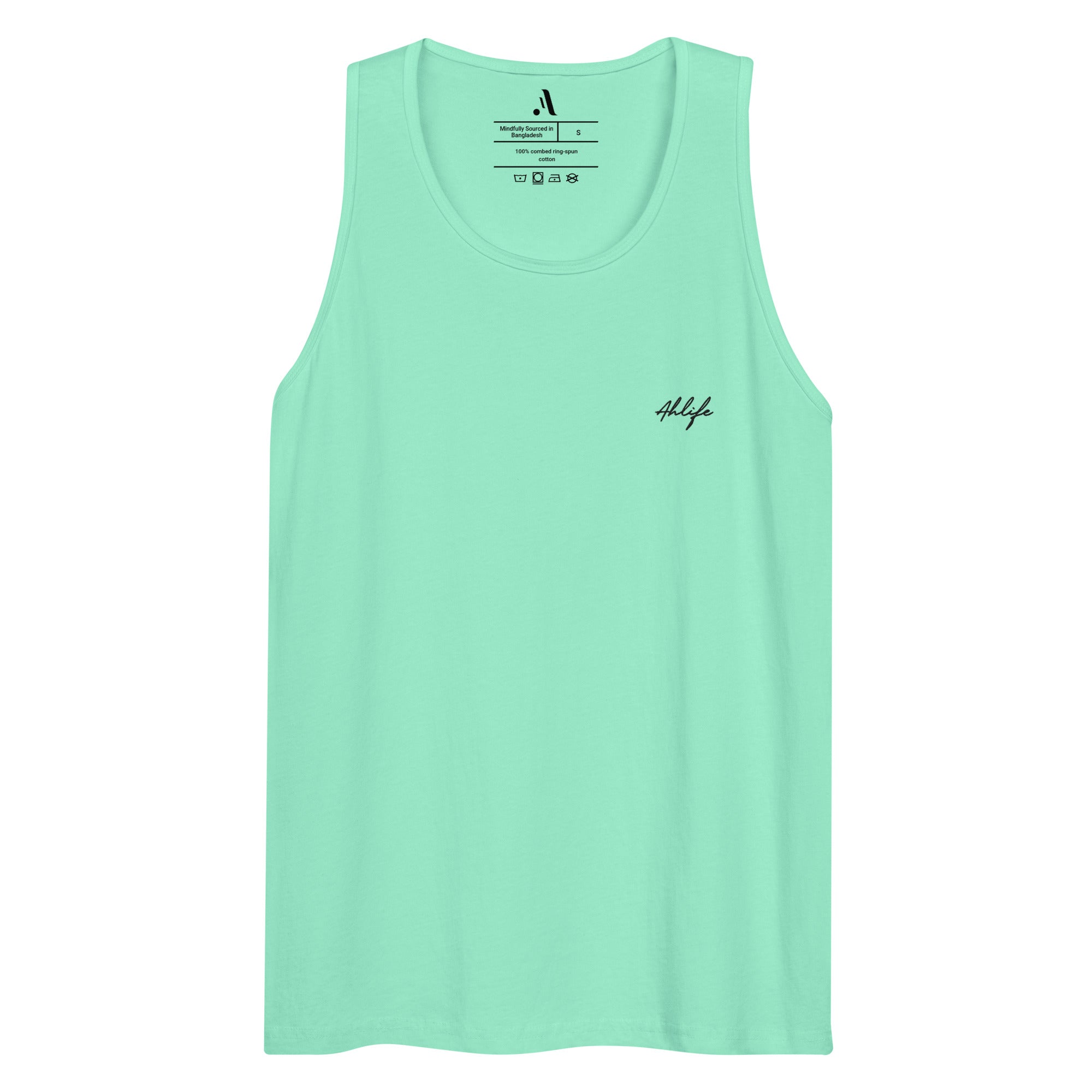 Men’s Active Tank Top — Ahlife • Midnight Black