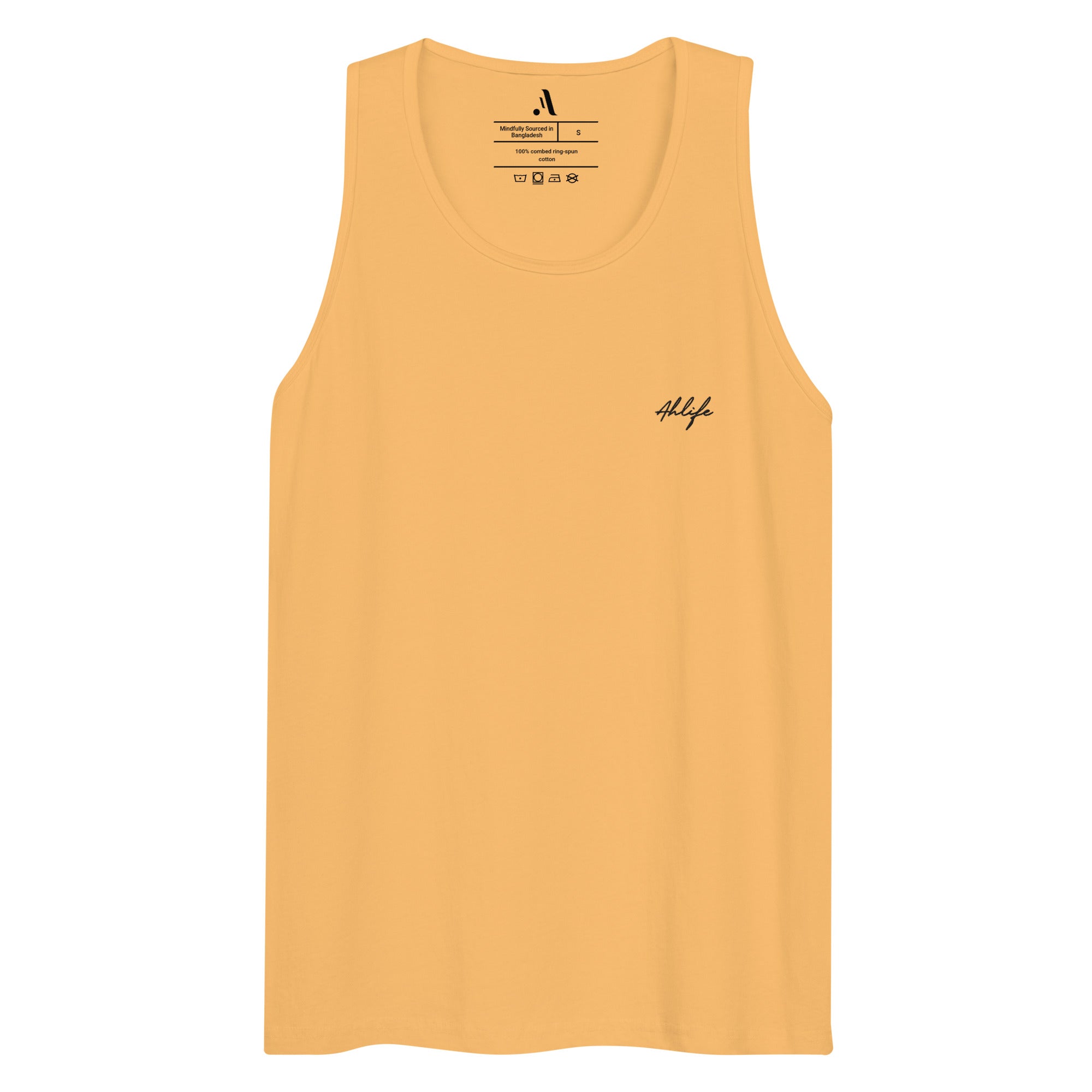 Men’s Active Tank Top — Ahlife • Midnight Black