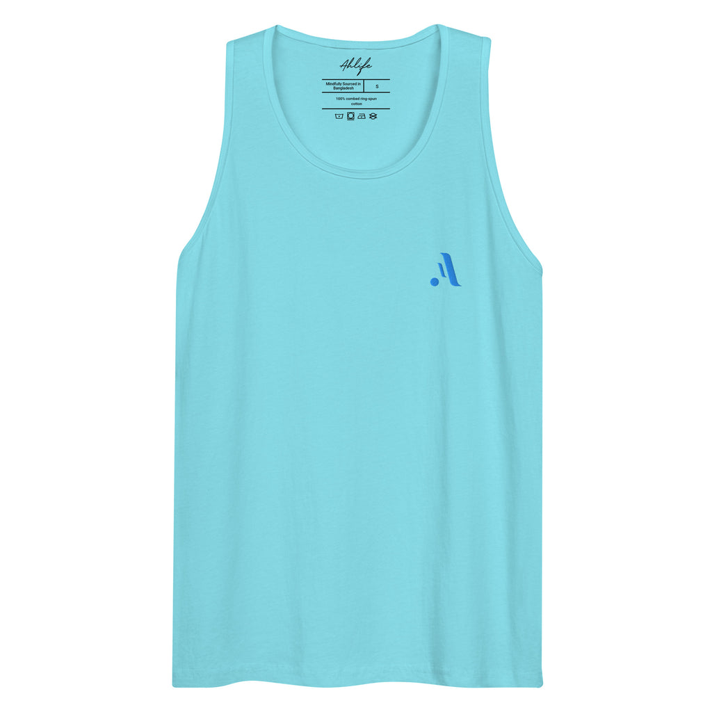 Men’s Active Tank Top — A • Ocean Teal