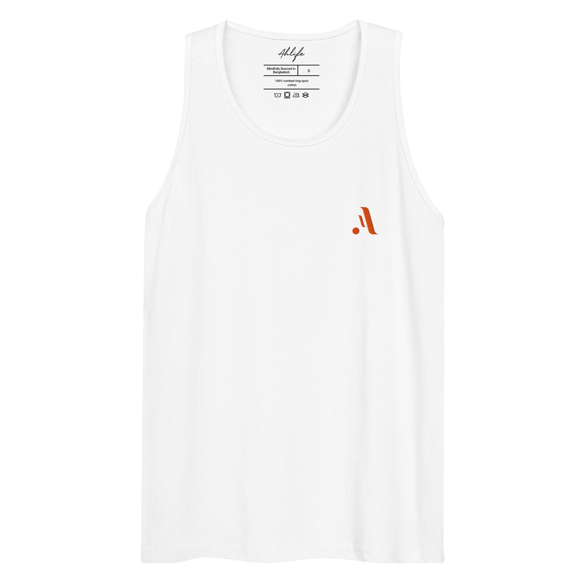 Men’s Active Tank Top — A • Solar Orange
