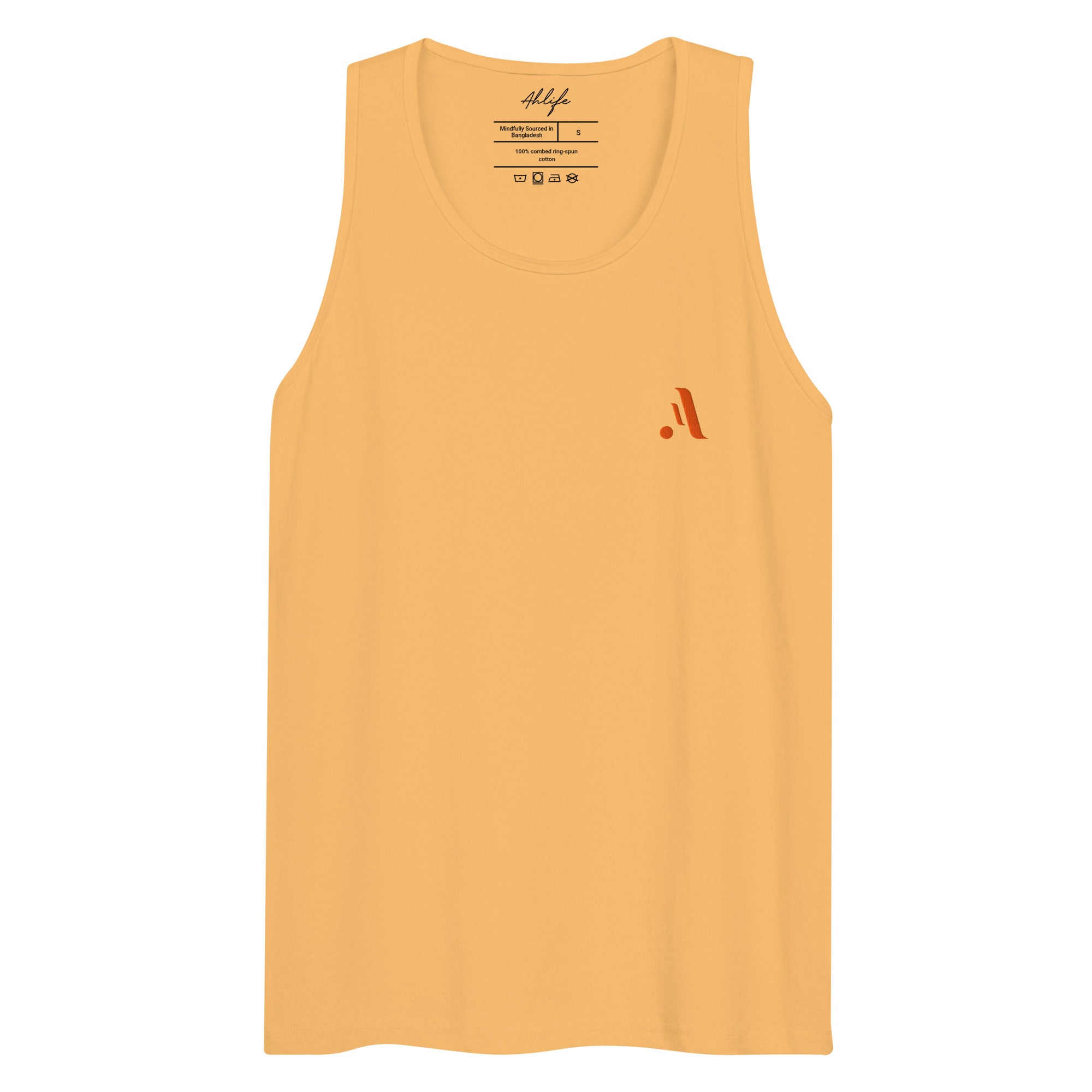 Men’s Active Tank Top — A • Solar Orange